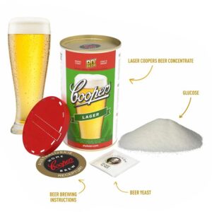 SLAD COOPERS LAGER (20 L) - KOMPLET